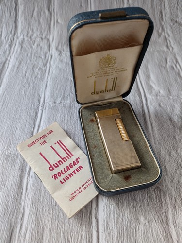 Vintage dunhill rollagas - rollagas, gold