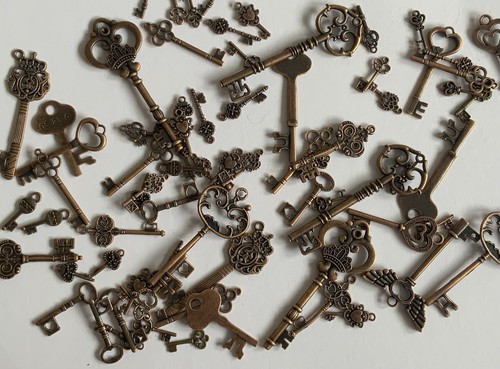 Keys steampunk mix - mix, of