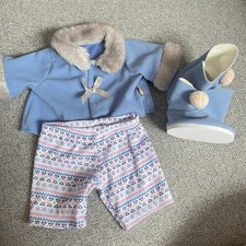 Designabear blue Winter Wonder Outfit bundle 