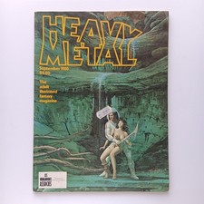 Heavy Metal September 1980 Vol 4 #6 Comic, Robert Adragna Cover, Ian Craig,