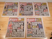 Bundle Of 5x Daily / Midweek Sport Newspapers From 2022