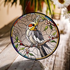 Cockatiel Bird Suncatcher