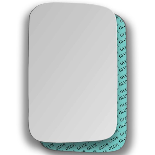 Left driver side - mirror, glass
