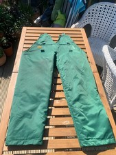 Stihl Chainsaw Seatless Trousers - Class 1 - 39”-47” W - Green - For Braces/belt