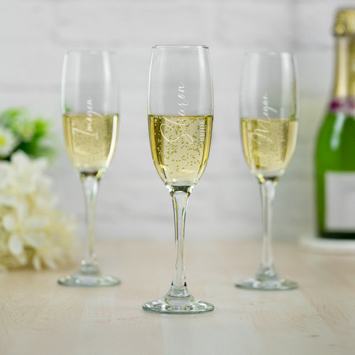 Personalised champagne flute - personalised,