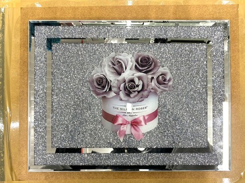 Crushed diamond chopping board - diamond,