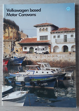 VW Volkswagen Motor Caravans Brochure c.1993 - Auto-Sleeper Autohome Holdsworth