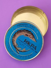 Vintage Soviet empty tin can