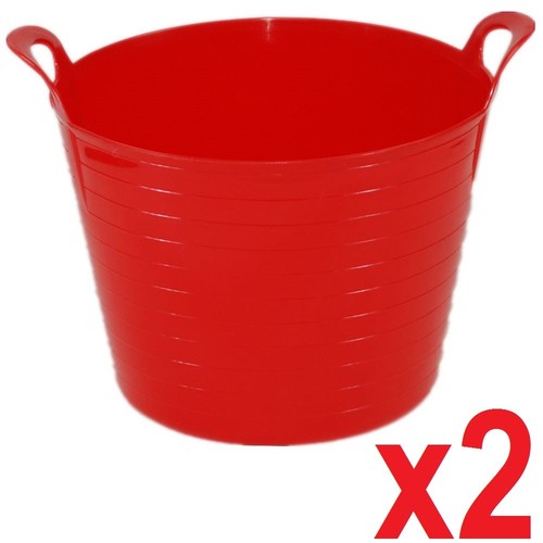 Pack 45l red flexi tub - pack,