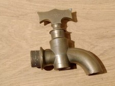 Small Antique Brass Bronze Tap