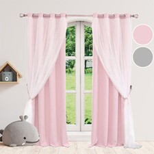 Double-Layer Voile Curtains
