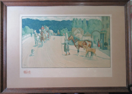 Rare large cecil aldin henley - rare,