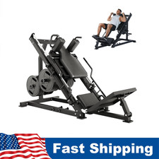 2-IN-1 Leg Press Hack Squat