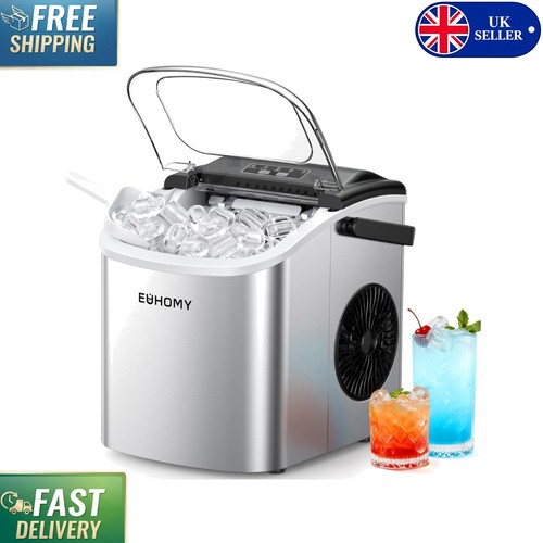 Fast portable ice maker with - ice,