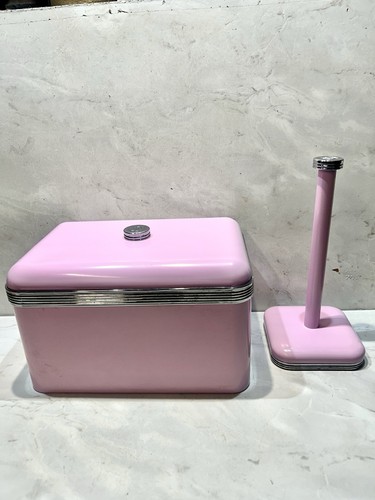 Swan pink bread bin kitchen - pink,