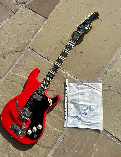 Höfner super solid red - höfner,