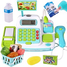 Kids Pretend Play Toy Till