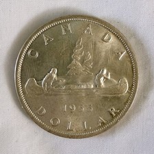 1955 Canada Silver Dollar -