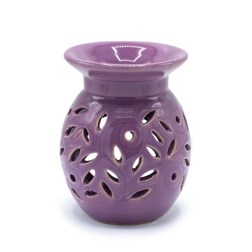 Floral oil burner lavender - -,