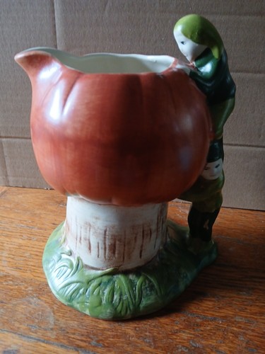 Sylvac pixie elf mushroom jug - pixie,