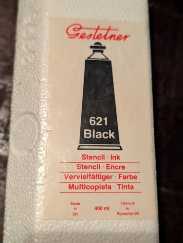 Gestetner 621 black ink - gestetner,