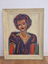 Naive Folk Art Maureen