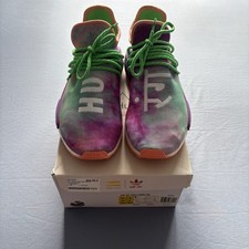 Adidas x Pharell HU Holi NMD Trail  UK 8 Multi-colour Pink & Green