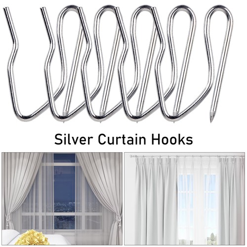 Curtain hooks metal - hooks, pin