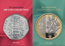 NEW 2025 ULTIMATE Coin Collectors Album £2 50p TWIN SAVERS PACK Kew Gardens