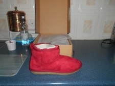 Brand New Faux suede & fur