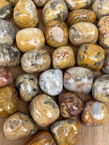 Crazy lace agate crystal - crazy,