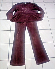 Arthur & Felicie (Vertbaudet) Burgundy/Wine 2 Piece Trouser & Top Set Age 9