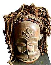 Old Tribal Giant Chokwe Helmet
