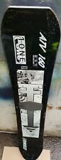 VINTAGE SIMS SNOWBOARD ATV 160 BLACK WHITE 80's 90's. MADE IN ITALY 