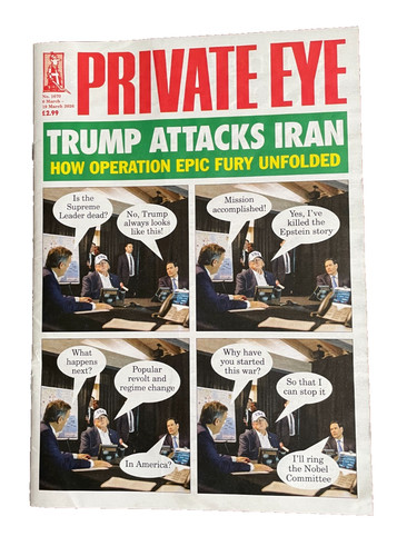 Private eye magazine - eye,