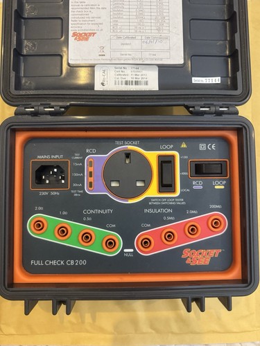 Socket see check box - check,