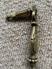 Antique old brass handle - old,