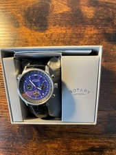 Rotary Mens Watch with Black