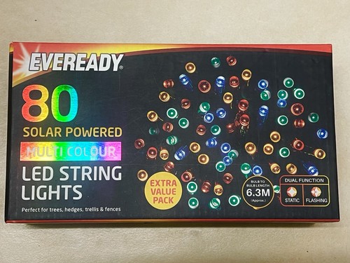 Eveready solar powered - 80,