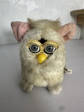 Tiger Vintage Furby Snowball white Year 1998 Working But Discoloured FZU