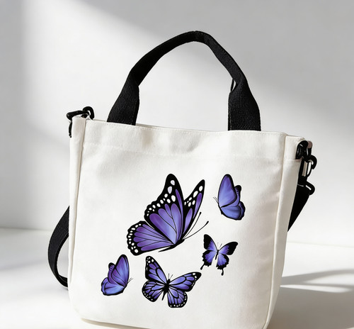 Womens anime butterfly canvas - butterfly,