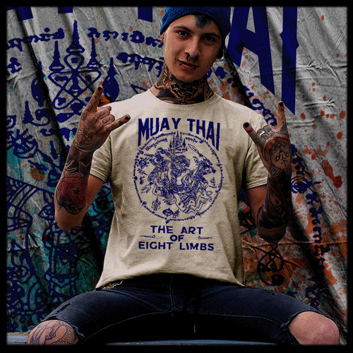 Muay thai shirt bangkok - thai, t-shirt
