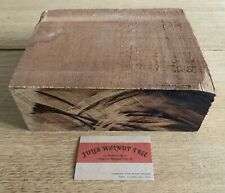 1.7KG IROKO Hardwood Timber Offcut 21 x 16.5 x 7.5cm - Wood DIY Crafts 1768
