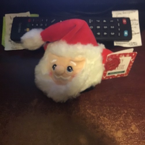 Santa soft toy playing - ,