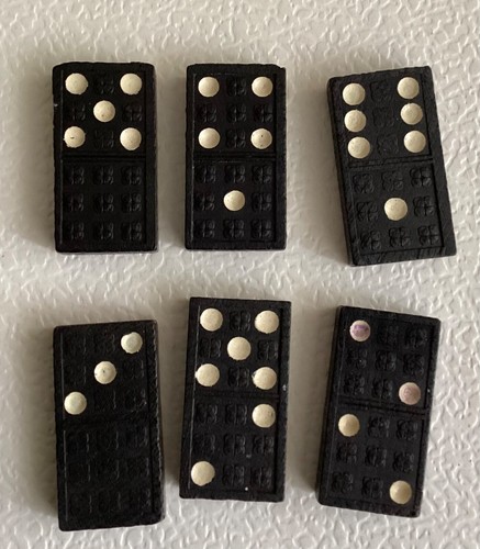 Vintage greyhound dominoes - greyhound,