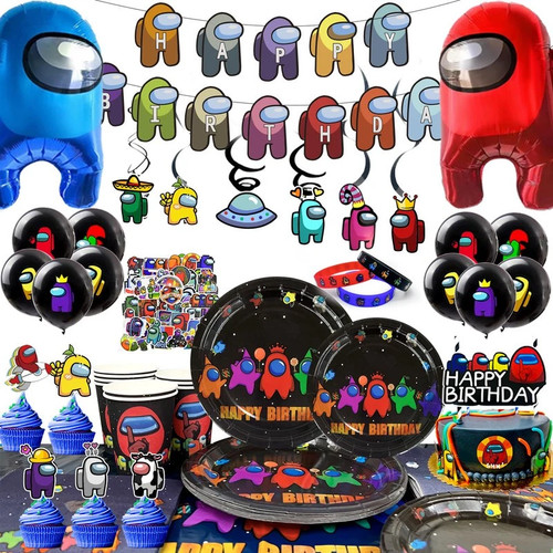 Among party decorations set - us,
