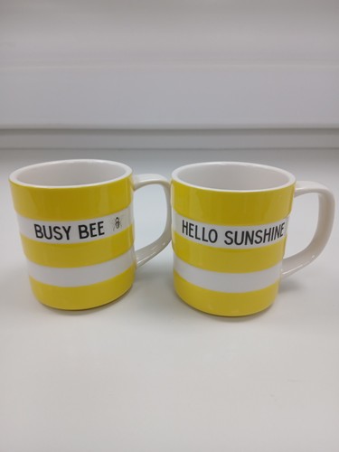 Green yellow mugs - green,