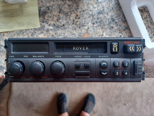 Rover car radio vintage 1980