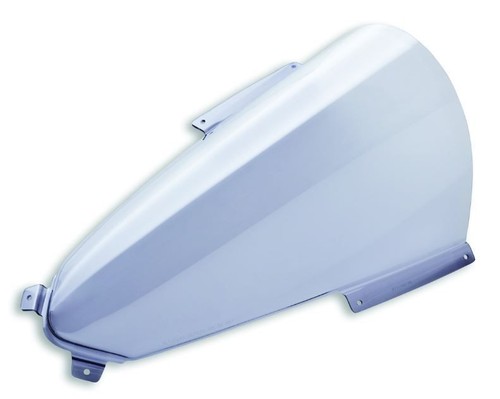 Larger smoked windscreen