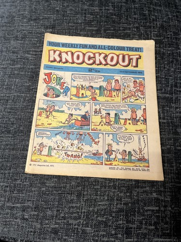 Knockout comic 23 september - knockout,